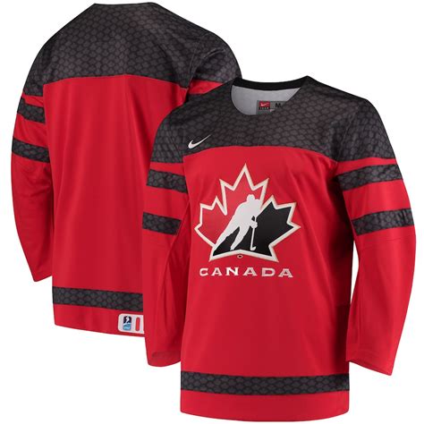 team canada nike new red replica jersey
